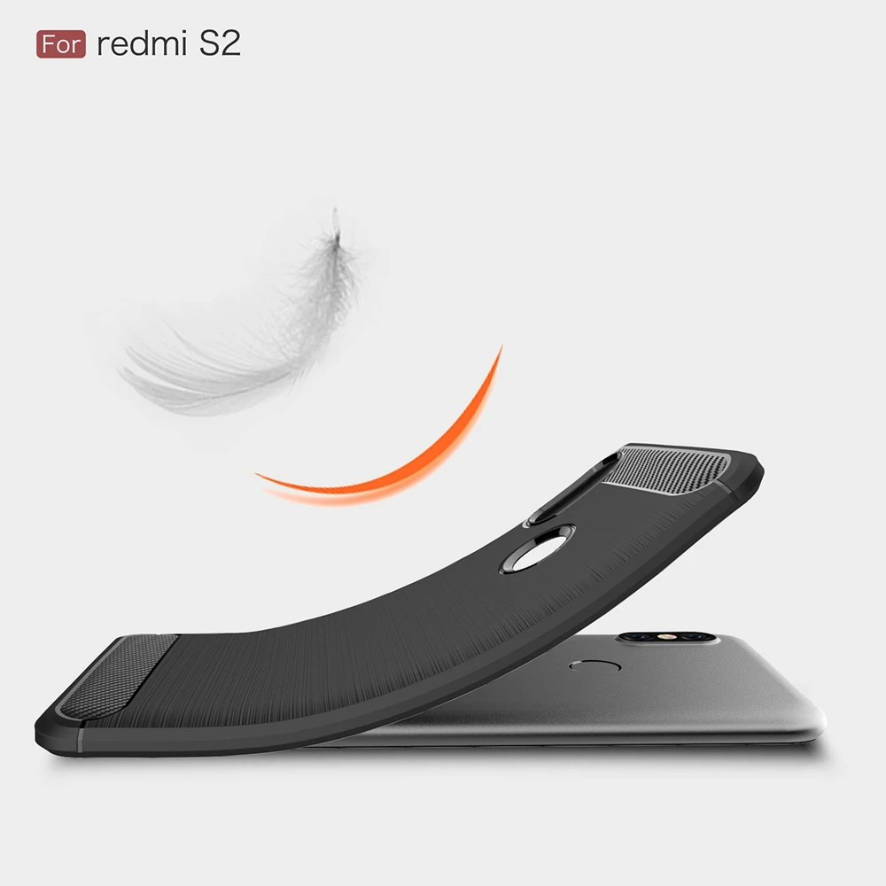 ASTUBIA For Xiaomi Redmi 6 Pro Case Luxury Carbon Fiber Soft Xiomi 5 Note 6A S2 Plus Cover MI 8 SE |
