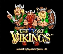 

16-битная игровая карта для Sega Mega Drive, The Lost Vikings