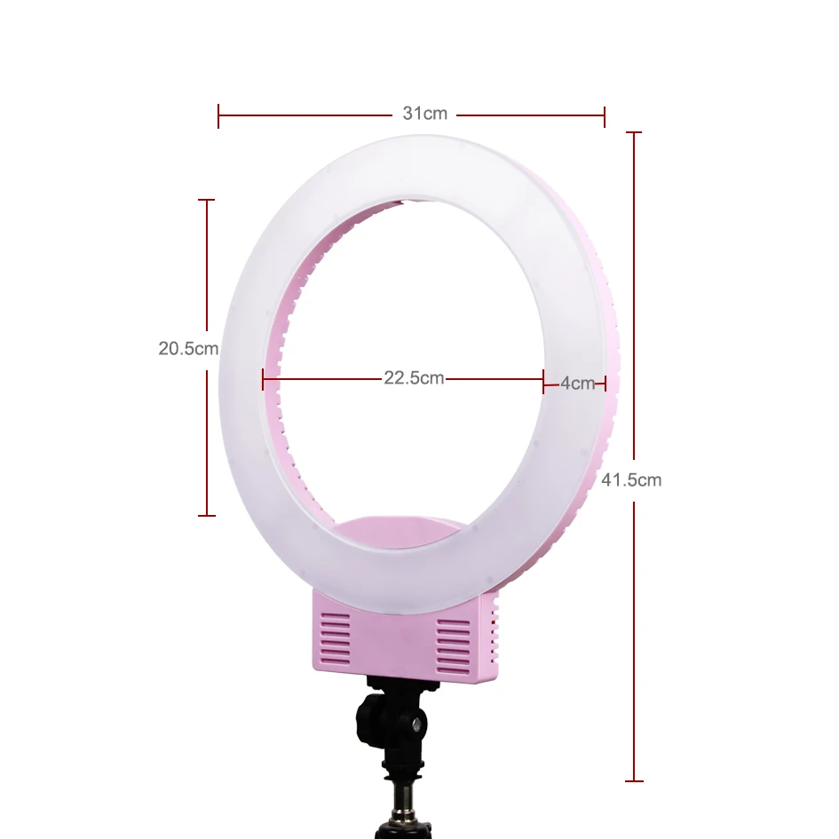 Светодиодное кольцо ALUMOTECH 12 дюймов 3200 5600 к 36 Вт|led light for camera|light cameraled video |
