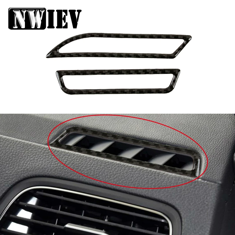 NWIEV Авто Стайлинг наклейки для Volkswagen VW Golf 7 GTI R GTE GTD MK7 2017 2013 вентиляционное