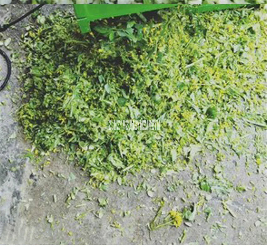 Grass Chopper Agricultural Feed Processing Silage Machine Electric Hay Cutter Household Hay Chaff Cutter Forage Crop Crusher