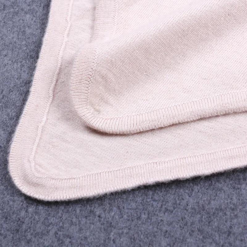 Women Autumn Winter Turtleneck Cashmere Blend Pullover Knitted Cape Ring Scarves Solid Color Warm All-Match Bufandas Stock Clear | Женская