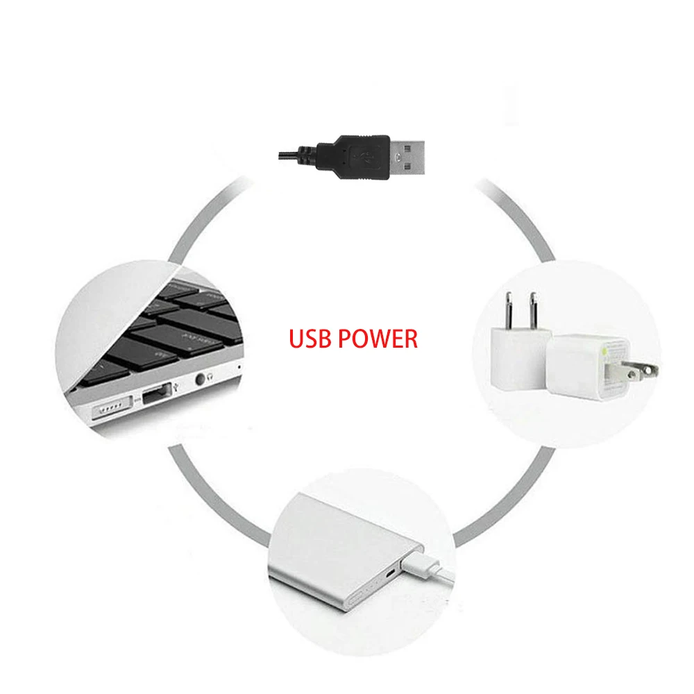 LTG-GEE DC 5V USB Светодиодная лента 5050 водонепроницаемая RGB лампа Гибкая 50 см 1 м 2