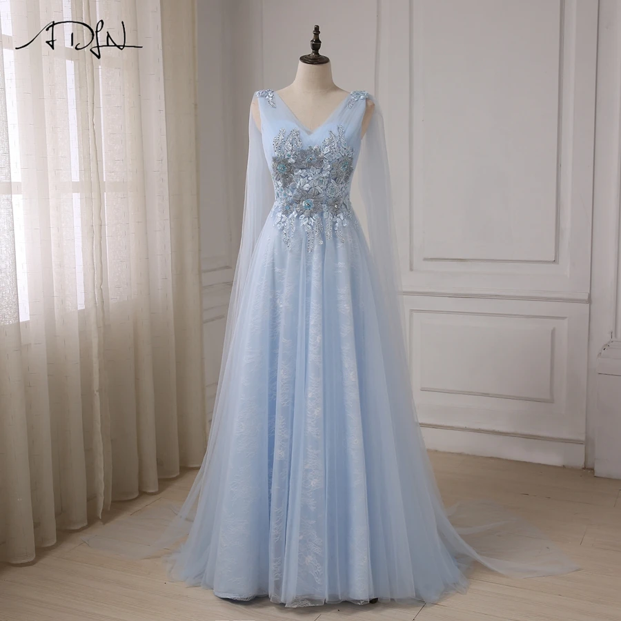 ADLN/недорогие романтические платья для выпускного вечера Vestidos de Fiesta с v образным