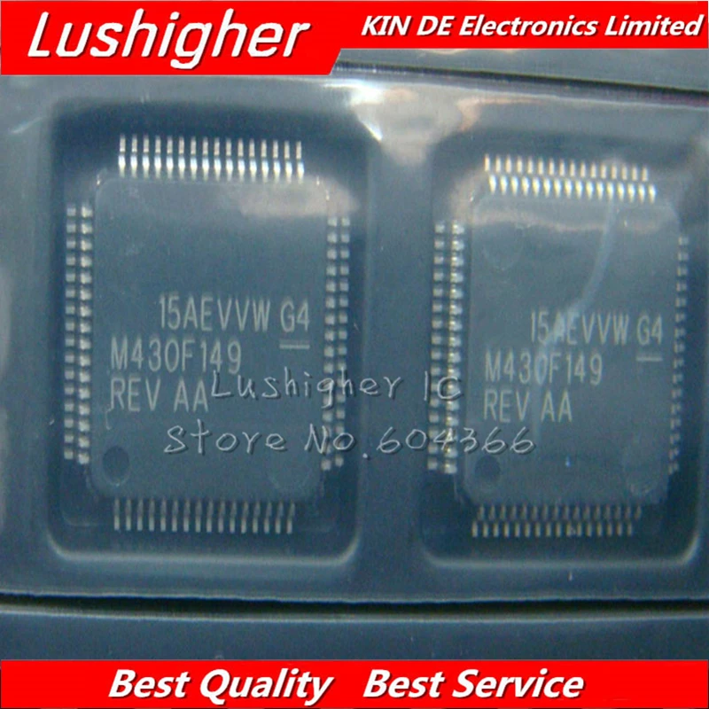 10 шт. MSP430F149 MSP430F149IPMR LQFP64 M430F149 QFP MSP430F149IPM|Интегральные схемы| |