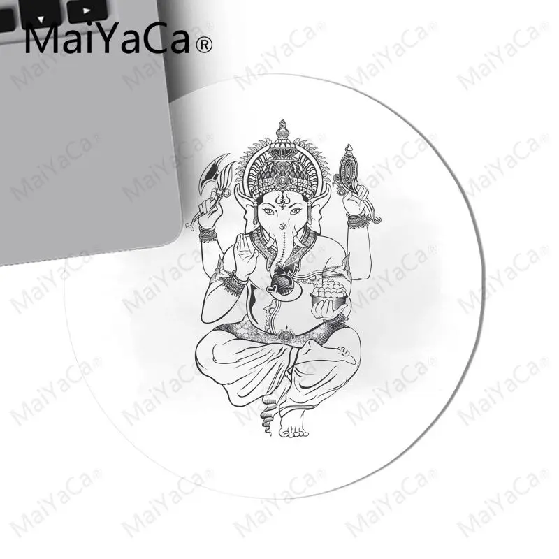 Красивое аниме MaiYaCa Ganesha индуийский Бог Ganesh1 высокоскоростной новый круглый