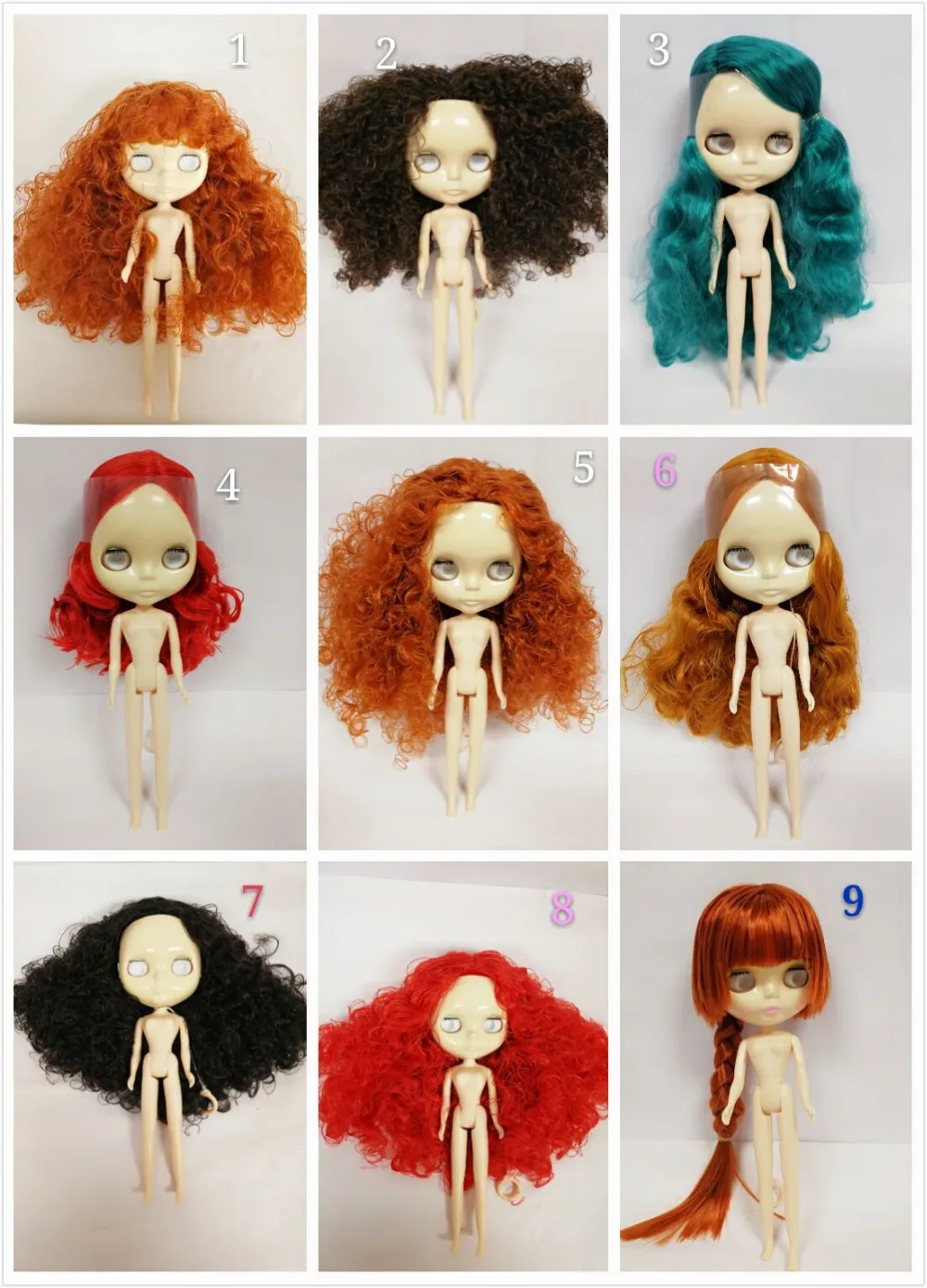 Без глаз чипы blyth кукла для DIY|blythe doll|doll fordoll doll |