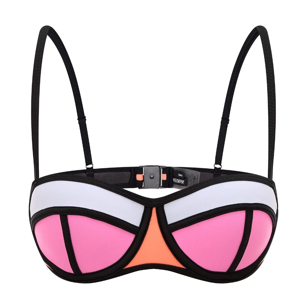 Женский купальник 2016 Бесплатная доставка неопреновый бикини с пуш-ап Женская