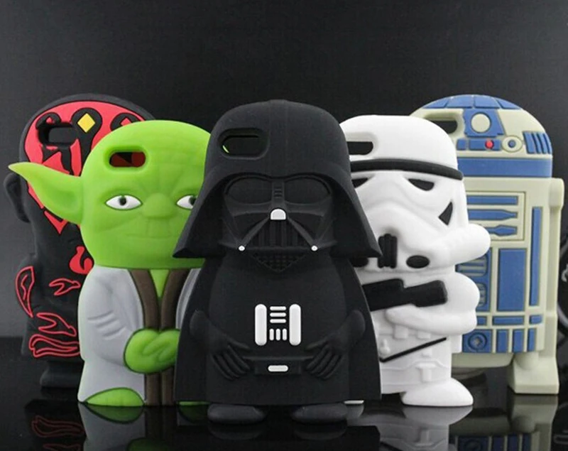 3D мягкий силиконовый чехол Star Wars Master йода Дарт Вейдер Maul Stormtrooper для iphone 6 S 4 7