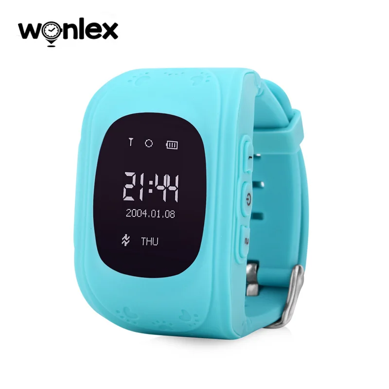 Wonlex Q50 Smart Watch OLED сенсорный экран GPS SOS Вызов наручные часы локатор трекер анти