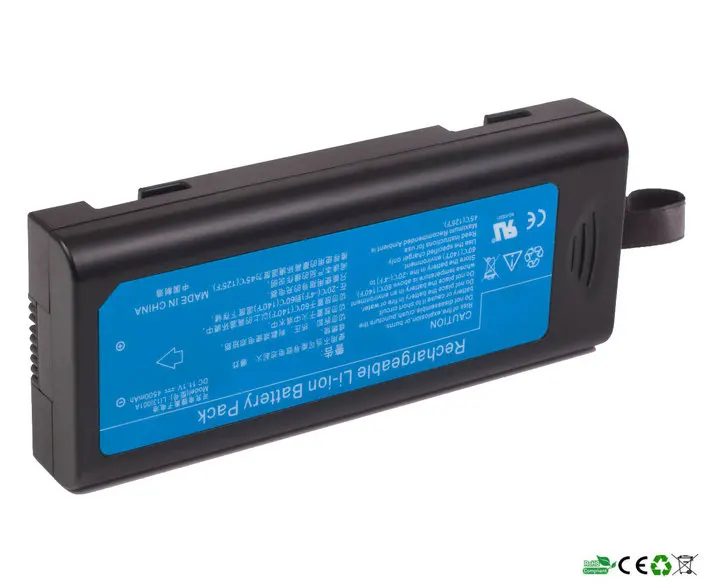 Аккумулятор для монитора совместимый с Mindray IMEC8 IMEC10 IMEC12 IPM8 IPM10 IPM12 LI13I001A imec5 4500 мАч |