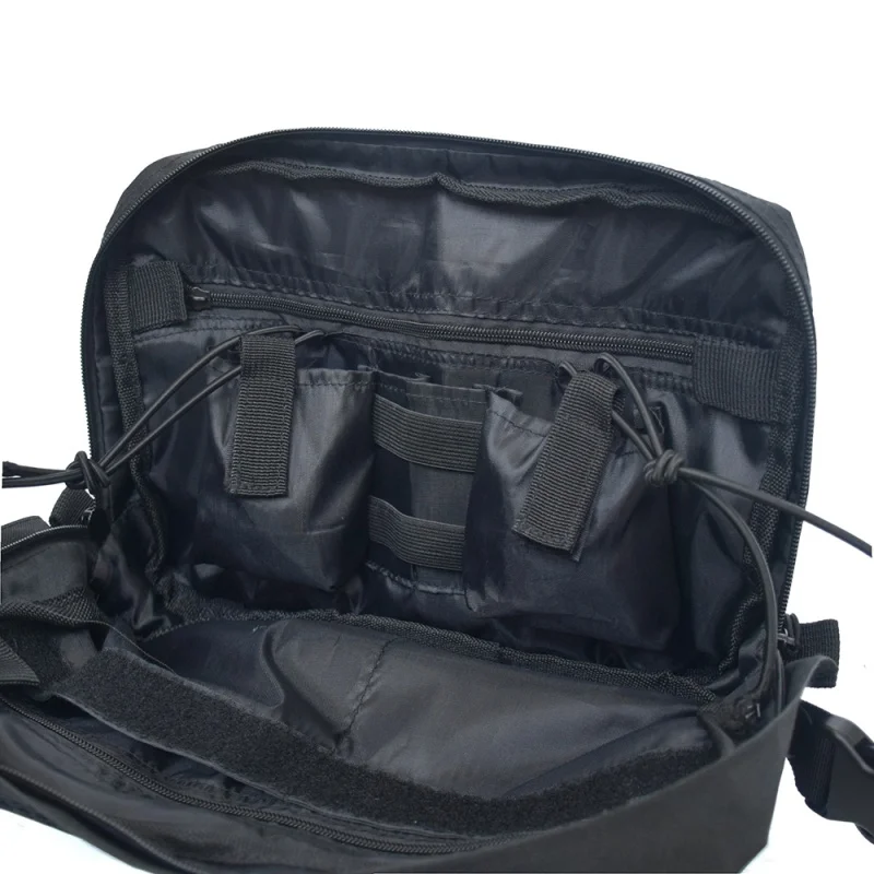 

Tactical Men Shoulder Bags Chest Rig Bag Hip Hop Streetwear Men Adjustable Pockets Waistcoat Functional Waist Packs New