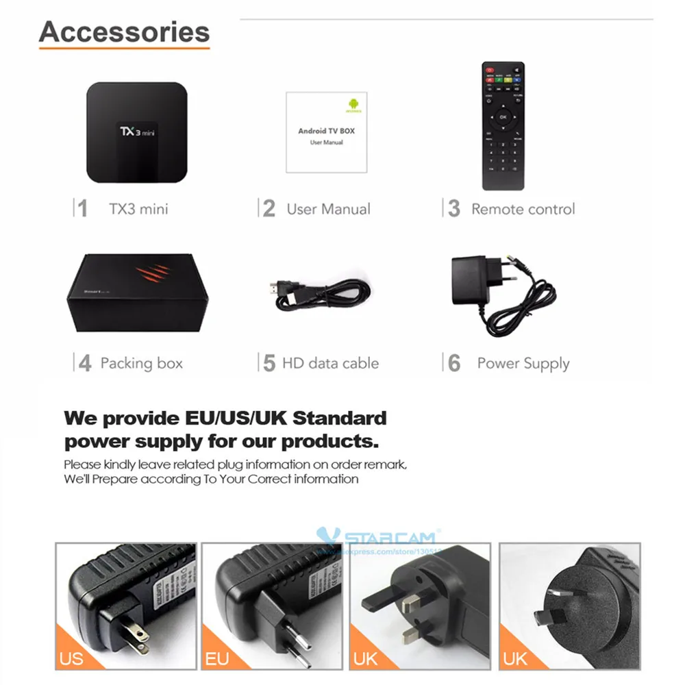 ТВ приставка TX3 Mini Android 7 1 Amlogic S905W 2 4 ГГц Wi Fi Smart ГБ/8 ГБ ГБ/16 Гб поддержка 4K