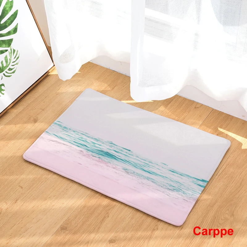 2017 новые маленькие ковры с принтом Нескользящие кухонные коврики для дома