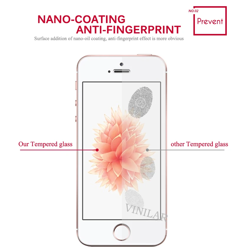 Wangcangli 10 шт./лот для стекла на iphone 5s 5 se стекло защитное Защитная пленка 5c