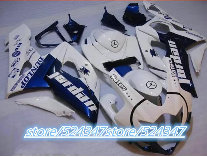 

Injection White Blue full Fairing GSXR1000 2005 2006 GSX-R1000 05 06 GSXR1000 K5 05 06 2005 2006 for Suzuki-Nn