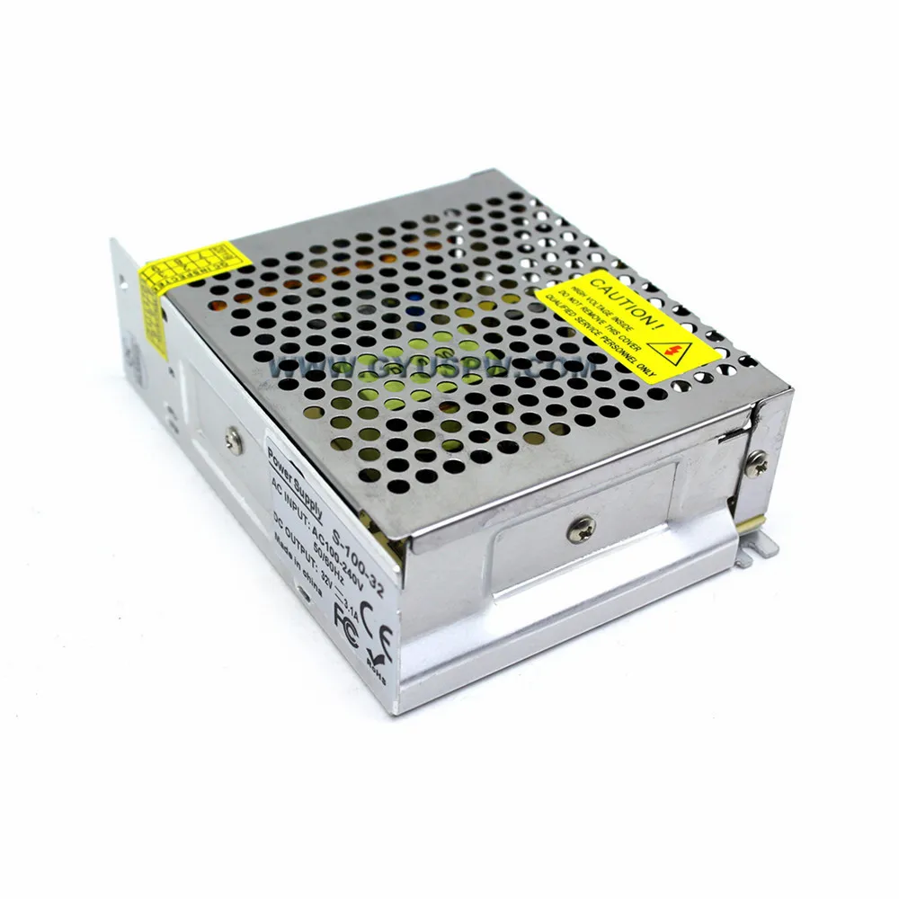Одиночный выход DC32V переключатель питания AC100 240V к DC 32V 3.1A 100W источник для