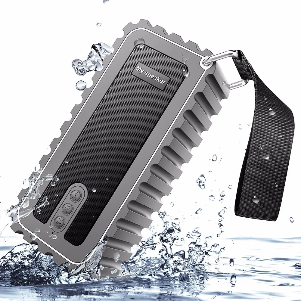 10W ip67 waterproof bluetooth speaker portable dustproof with radio card outdoor shockproof |