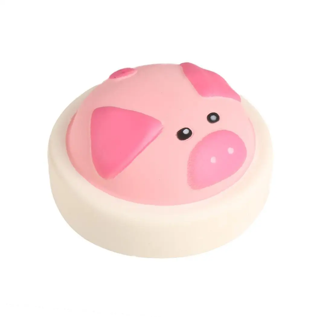 Новые детские мягкие Jumbo мягкий искусственный мультфильм свинья база
