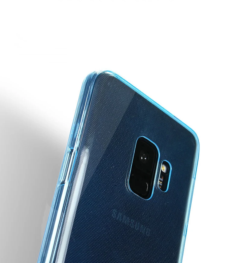 100 шт полный корпус 360 градусов Защита Прозрачный чехол для Samsung Note 9 8 S9 S8 Plus S7 Edge