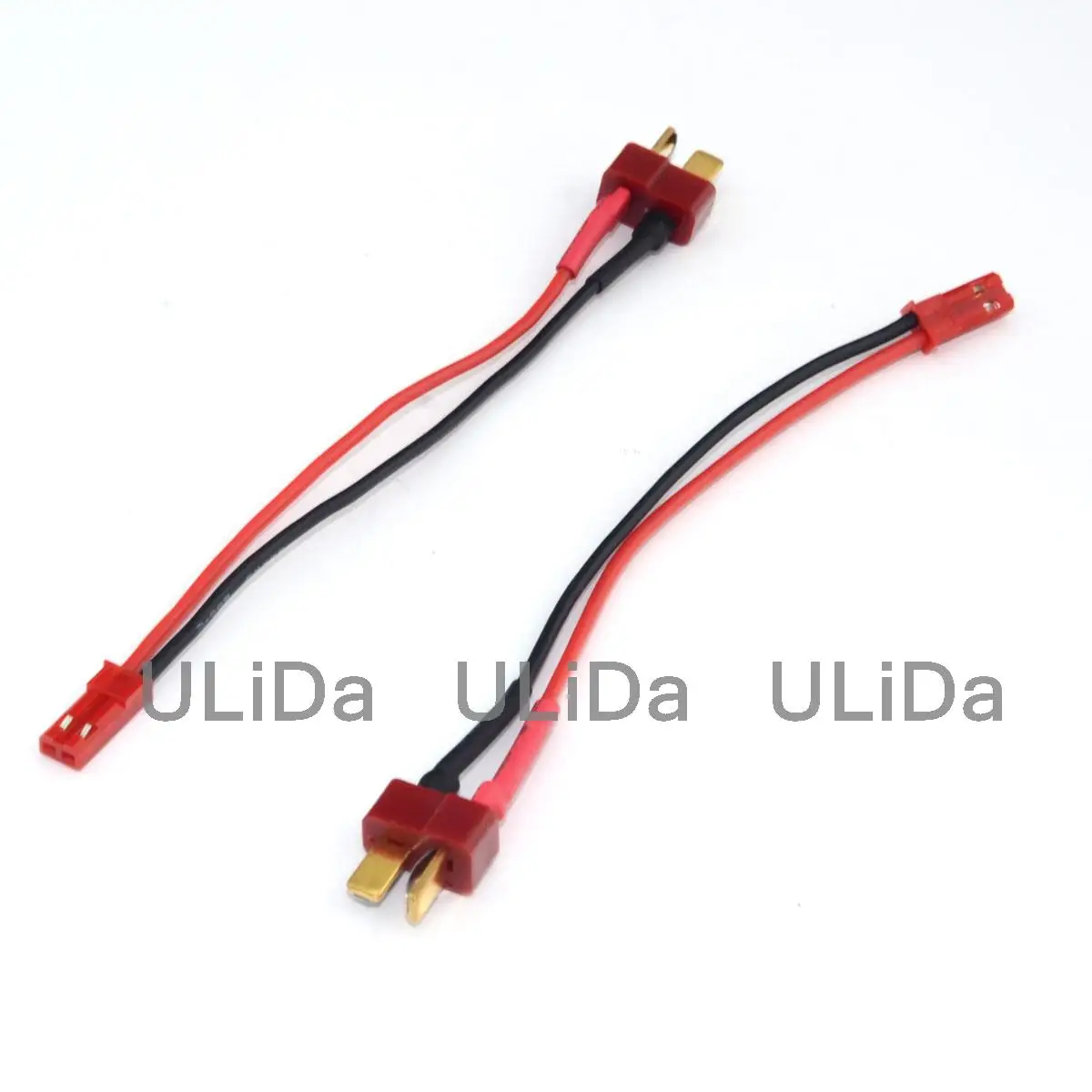 T-Plug (Deans Style) штекер на 2P JST адаптер с 10 см (2 дюйма) провод 20awg | Игрушки и хобби