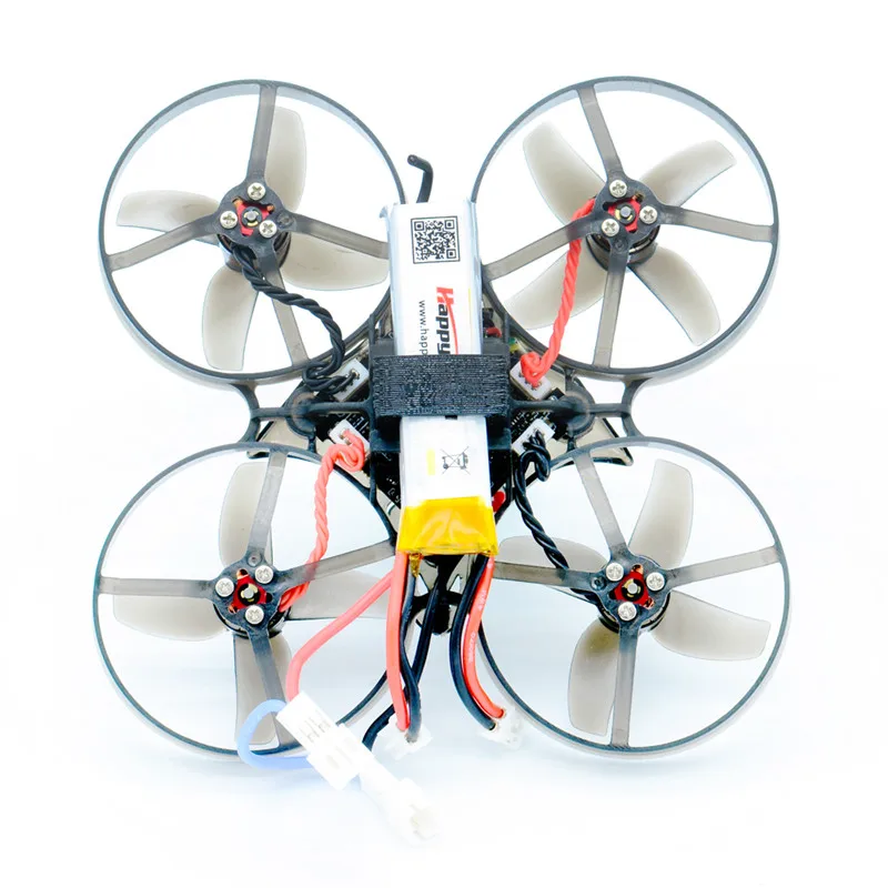 Гоночный Дрон Happymodel Mobula7 V2 75 мм Crazybee F4 Pro 2S Whoop FPV BNF с обновленным мотором BB2 ESC 700TVL