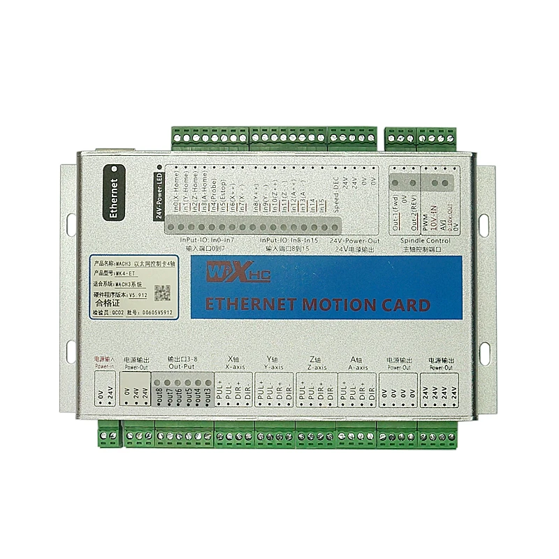 Ethernet 2 МГц Mach3 карта управления движением порт для фрезерного станка с ЧПУ MK3 MK4