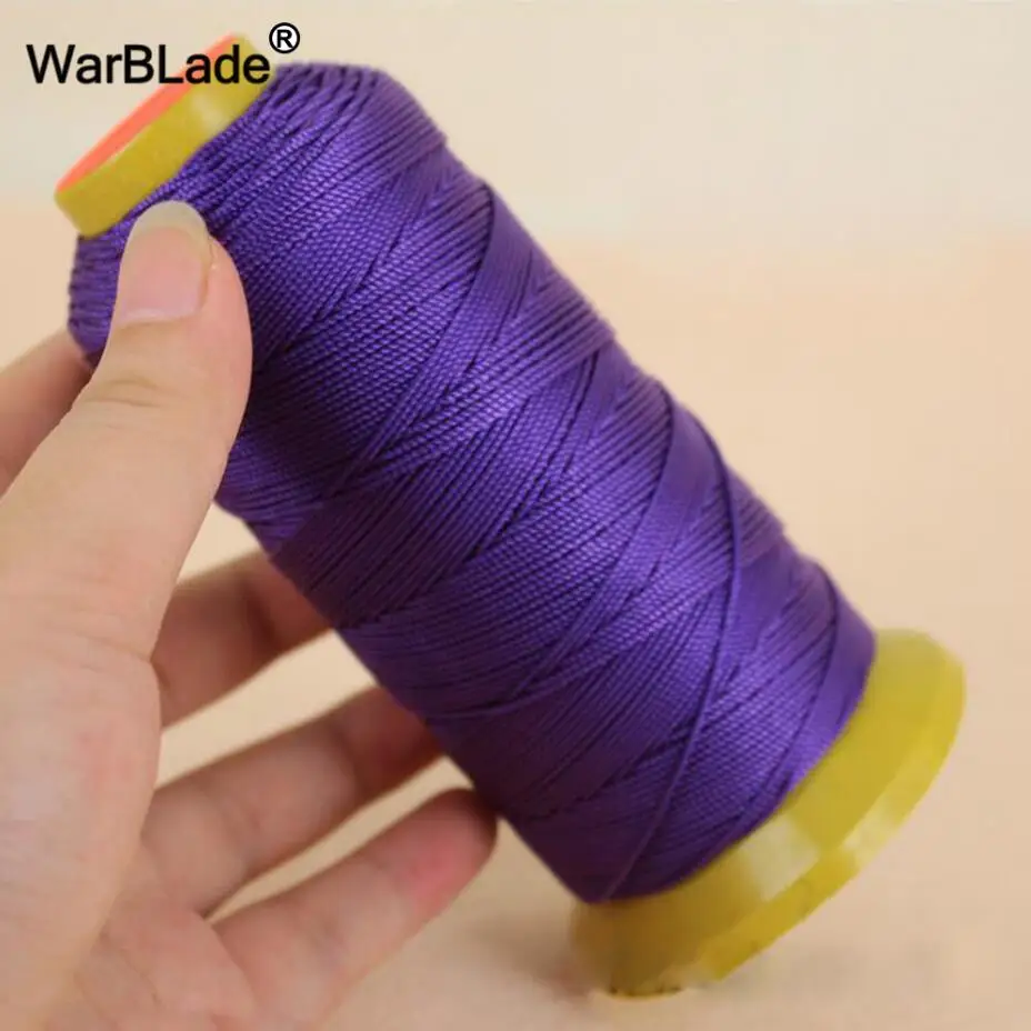 purple WBL 0,2 мм 0,4 мм 0,6 мм 0,8 мм 1 мм полиамидный шнур, нейлоновый шнур, нить для шитья, шелковое Бисероплетение, шнур для плетения ювелирных изделий своими руками - Цвет: purple