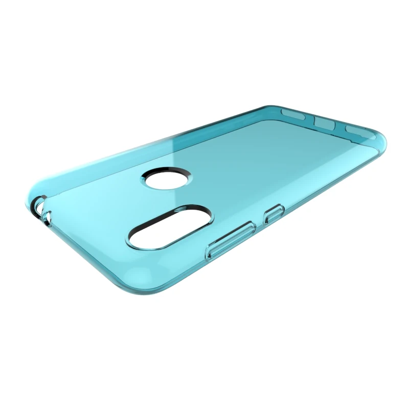 Нескользящий мягкий прозрачный силиконовый чехол из ТПУ для MOTO One Power (P30