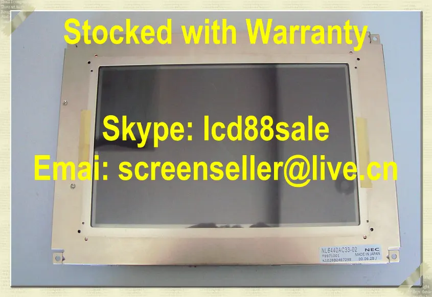best price and quality new and original NL6440AC30-01 industrial LCD Display
best price and quality new and original NL6440AC30-01 industrial LCD Display