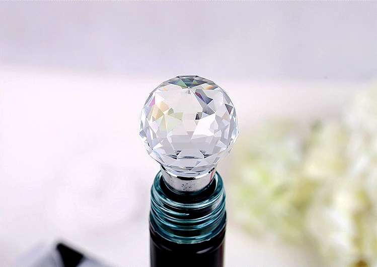 Fast Delivery Factory Directly Sale Vineyard Collection Crystal Ball Design Wine Stoppers Wholesale | Дом и сад