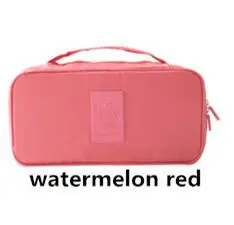 watermelon red Mihawk дорожные сумки для бюстгальтера нижнее белье одежда Женская мода туалетные принадлежности и косметика сумка для хранения Органайзер сумка аксессуары продукт - Цвет: watermelon red