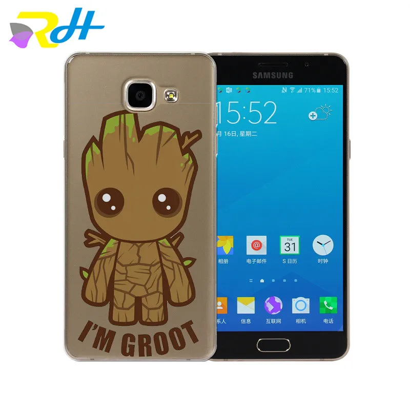 Мягкий ТПУ чехол для Samsung Galaxy A7 2018 Coque Etui Guardians of the A10 20 30 40 50 70 A6 A8 Plus | Мобильные