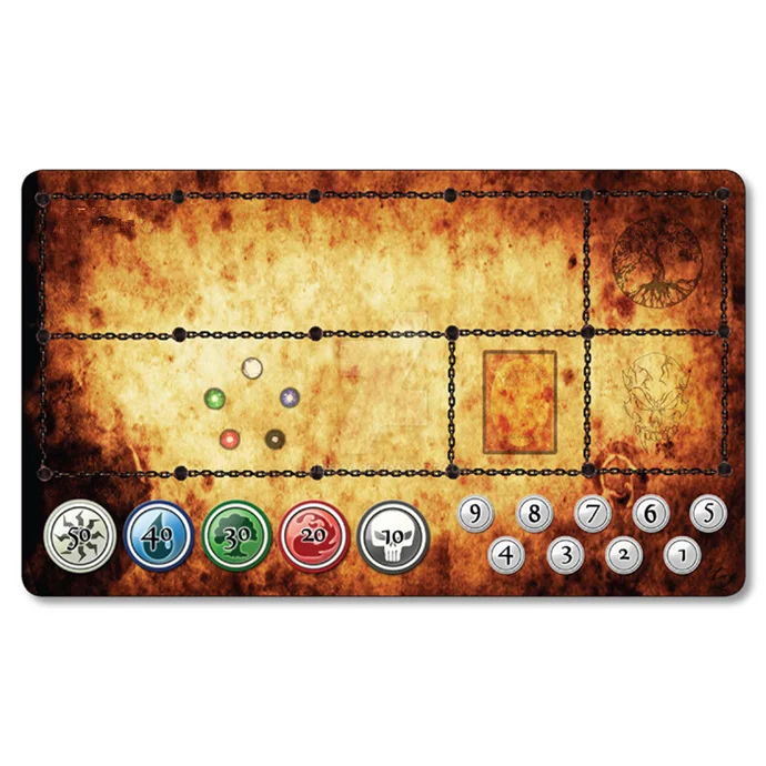 Волшебные гильзы из ravnica Symbols zone mana карты игры игровой коврик tcg большой стол