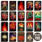 Постер очень странные дела 3, винтажные постеры из крафт-бумаги, настенный Декор для дома, комнаты, бара, художественная живопись