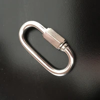 1pc yt536x m3 545681012 304 stainless steel quick connecting link mountaineering buckle chain buckle drop shipping russia