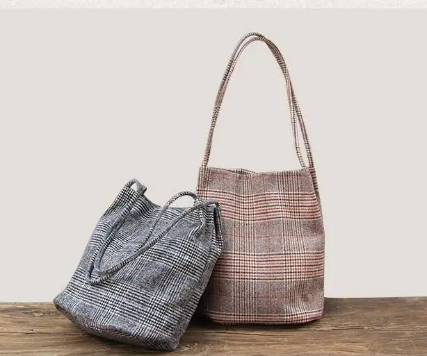 Женские холщовые сумки 2019 маленькая сумка-ведро новая Женская сумочка