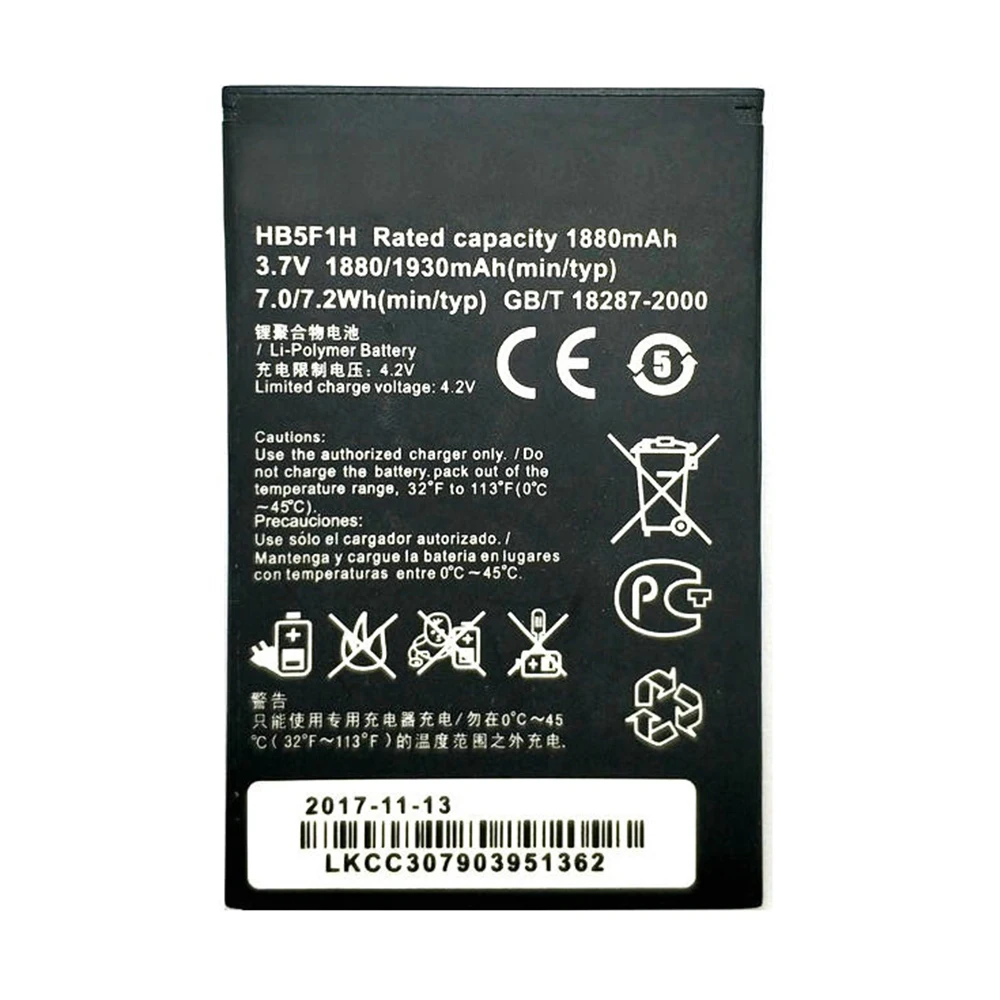 Новый для huawei Honor U8860 аккумулятор 1880 мАч литий-ионный HB5F1H Замена Glory M886 смартфон |