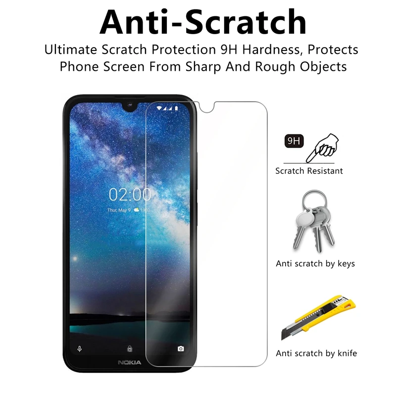 screen protector for nokia 2 2 glass hardness protective tempered glass for nokia 2 2 phone glass for nokia 6 2 7 2 4 2 2 3 5 3 free global shipping