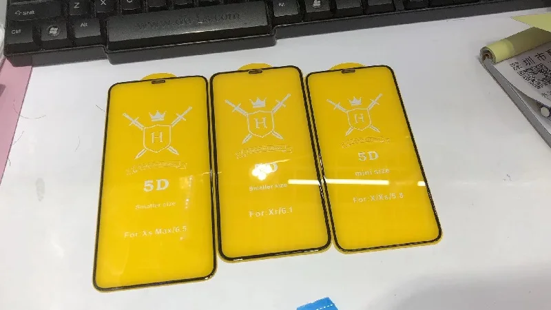 5D изогнутая для iPhone XR xs max полностью клейкая Гелевая пленка X 8 7 6s plus стеклянная