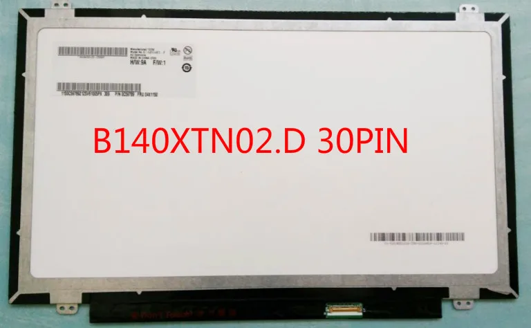 AU OPTRONICS B140XTN02. D 14 &quotОригинальный Новый экран для ноутбука глянцевая B140XTN02 матрица