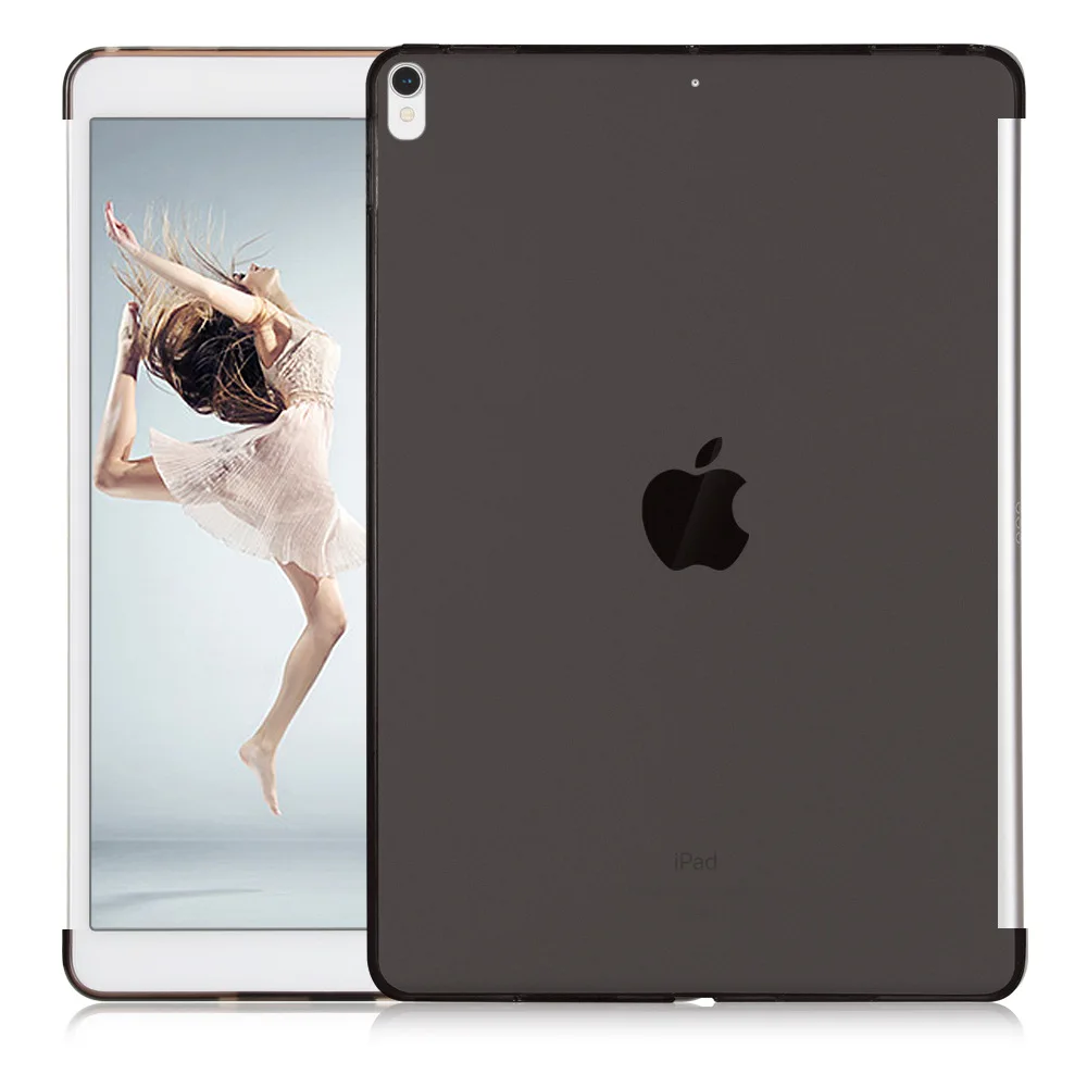 Силиконовый мягкий чехол для iPad Pro 10 5 2018 9 7 дюйма сочетается с Умной клавиатурой