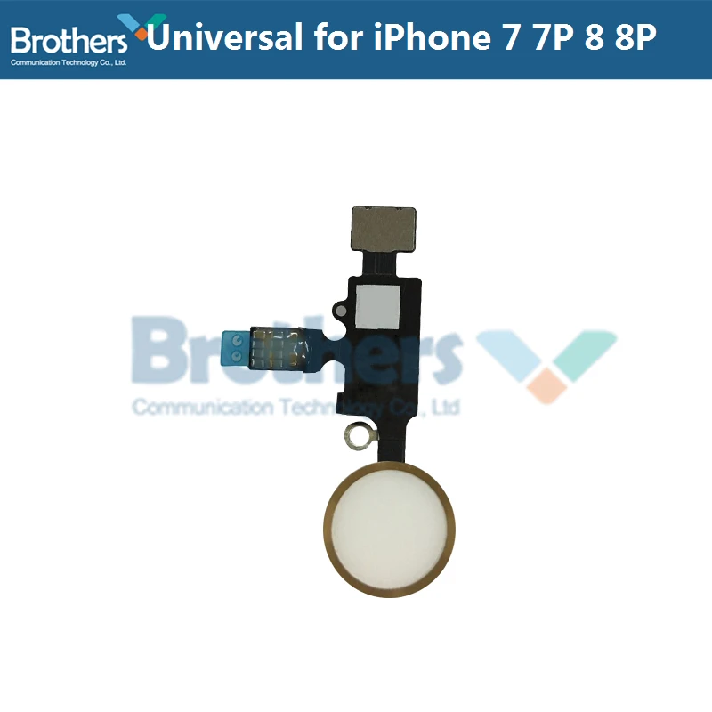 Универсальная Кнопка Home гибкий кабель для iPhone 7 8 7plus 8plus 2-го поколения функция