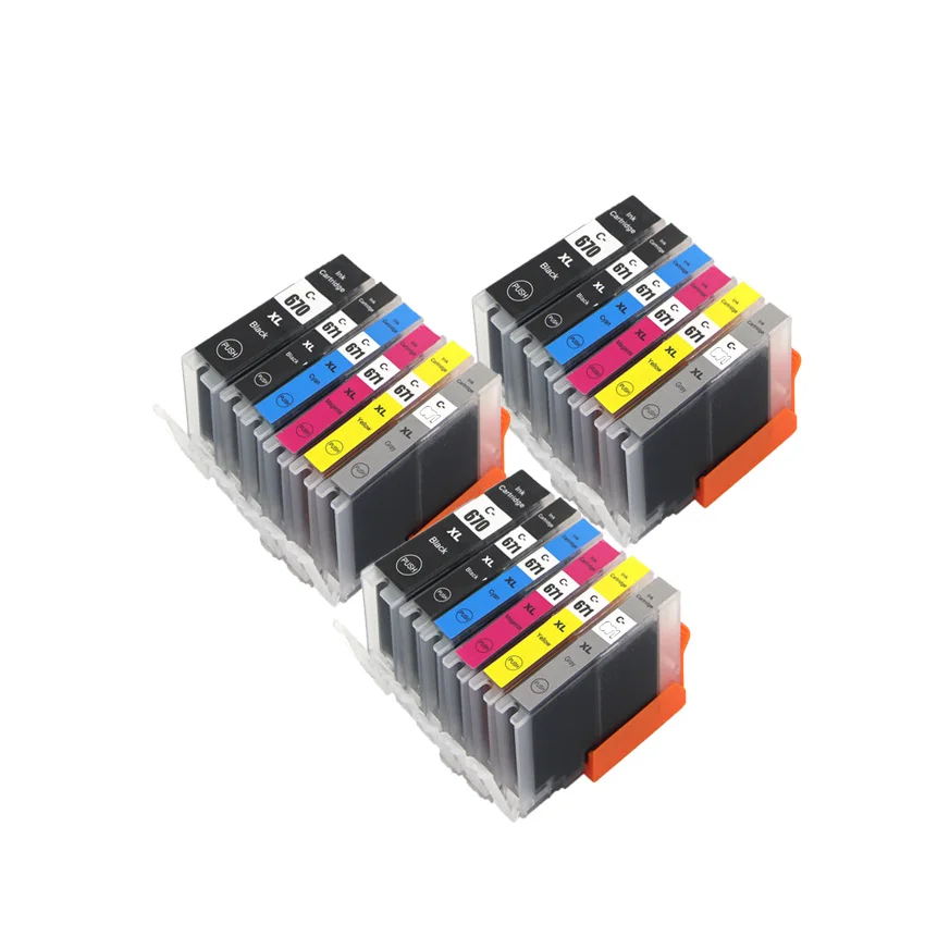 Картридж для принтера canon PIXMA MG7760 MG7766 MG7765 6 цветов|ink cartridge|ink for canoncompatible ink cartridge |