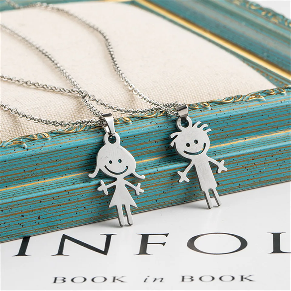 Модный милый Кот золотой серебряный цвет нержавеющая сталь цепочка для ключиц