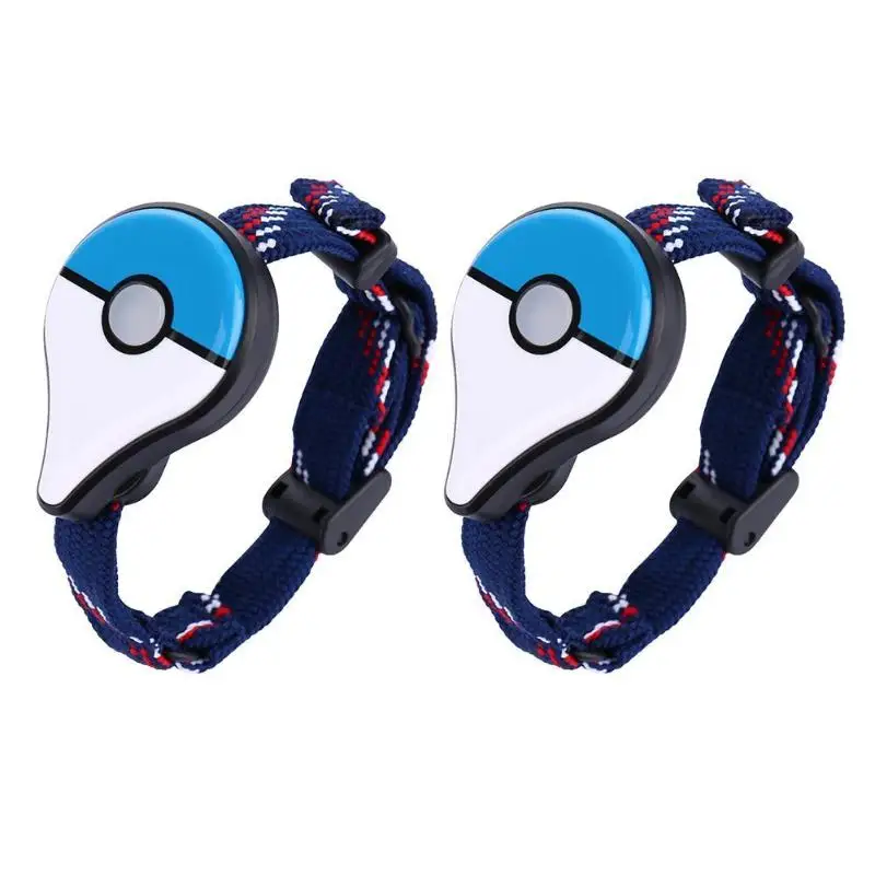 E-2pcs Bluetooth браслет часы-браслет с автоматическим захватом для Pokemon GO Plus Аксессуары для nintendo шары умный Браслет Pokemon GO Plus - Color: E-2pcs