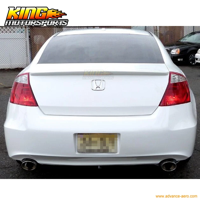 For08-12 Honda Accord 2Dr Coupe OE завод Неокрашенный ABS спойлер багажника