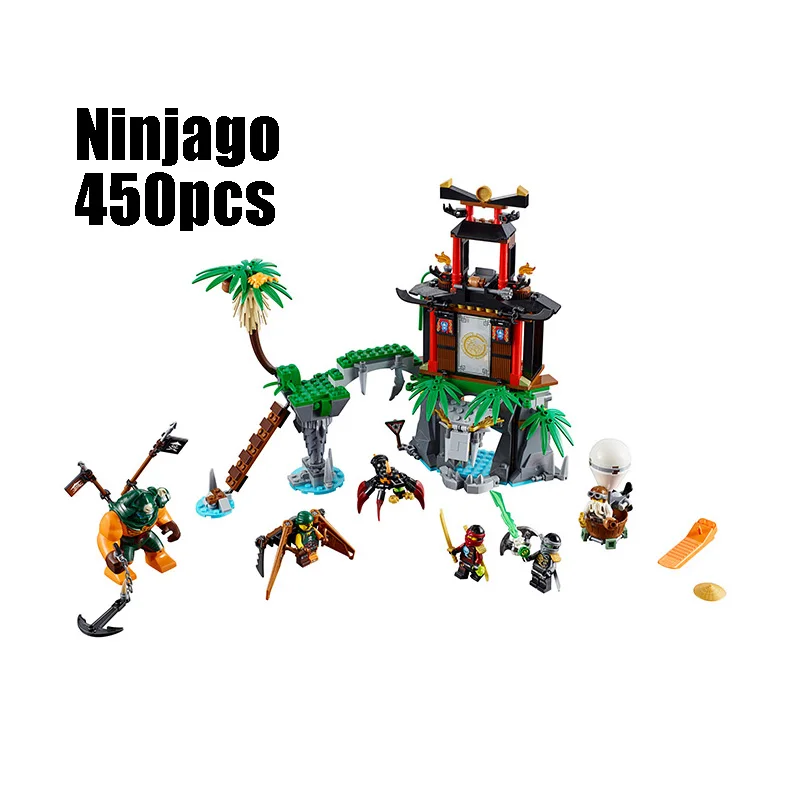 Совместимо с lego ninjogoes 70604 модель 06030 блоки Ninjago фигурка тигра вдов игрушки для