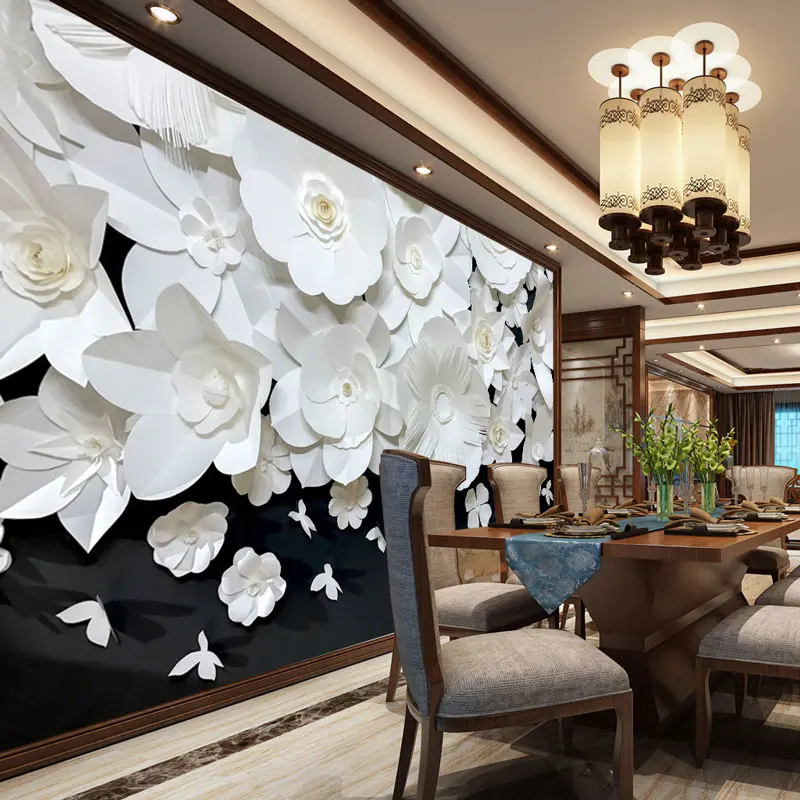 Современная черно-белая Цветочная Настенная картина для гостиной спальни