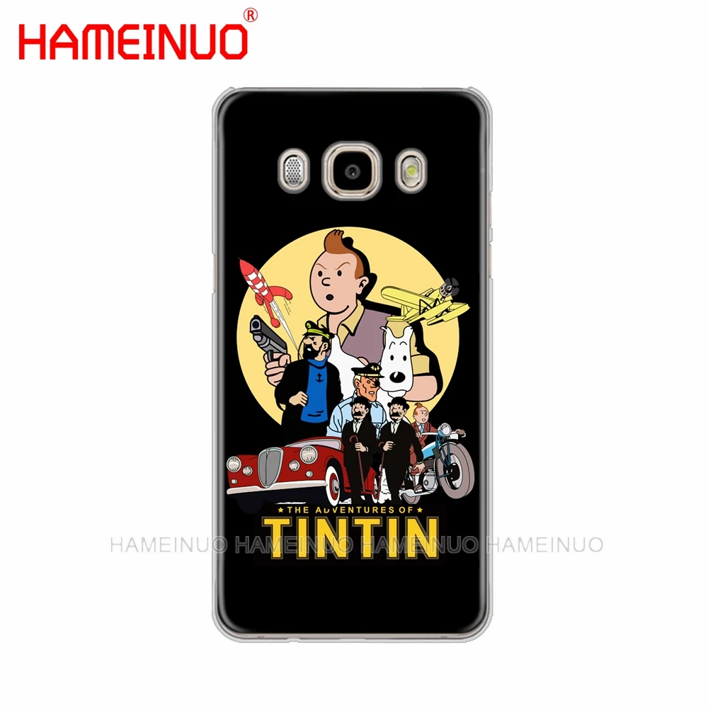 HAMEINUO Приключения Тинтин чехол для телефона Samsung Galaxy J1 J2 J3 J5 J7 MINI ACE 2016 2015
